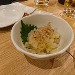 やきとん えん家 - 白ゴーヤのお浸し