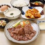 Uma Ya - 牛タンとチキン南蛮定食