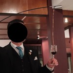 モトイ - Fortified wineは「ベネンシア」という独特の技法でグラスに注がれます。「Delgado Zuleta Zuleta Moscatel/Spain」