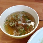 Chuugokuryouri Sakae Hanten - スープ付きます