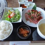 焼肉トラジ PARAM カレッタ汐留店 - ④カルビ御膳