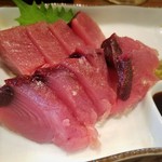 もつ焼 あぶさん - マグロ刺