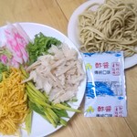 和屋製麺所 - 具材は、冷やし中華を意識して～