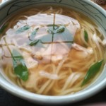 鶴よし - 鶏なんばうどん　700円