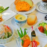 プレミアムランチA 【鮮魚料理も肉料理も楽しめるメインディッシュが人気】