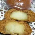 丸峰庵 - この塩ミルク餡が美味しい