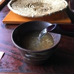 蕎麦屋蛍 - そば湯