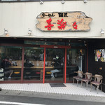 麺匠 喜楽々 - 入口