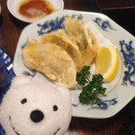 Ota Kou - びっくりギョウ天 Amazed Gyoza Dumplings Tempura at Otako, Kinugasa！♪☆(*^o^*)