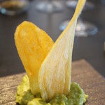 72308759 - ワカモーレとポムフリット