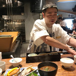 蔵人厨 金鯱 - カウンター席