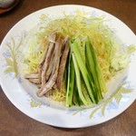 鶏舎 - 冷し葱そば 