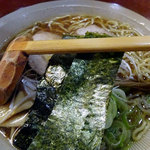 ゆきちゃん寿司 - ラーメンセット（生ちらし）1100円