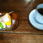 おはしとこむぎ - 南瓜のチーズケーキ