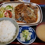 冨士久食堂  - 焼き肉定食