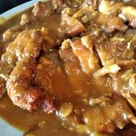 キッチンあべ - 大とりカツカレー（アップ）