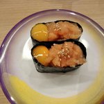 すし江戸 - サーモンユッケ