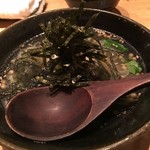 鳥しき - お茶漬け