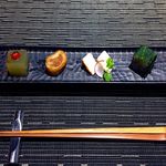 伊万里 櫓庵治 - 前菜 創作前菜盛合せ　2017.6.26