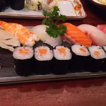 Sushi Masa - 1708_Sushi Masa -鮨昌-_Sushi Teishoku Alacarte@140,000Rp(寿司盛合せ)