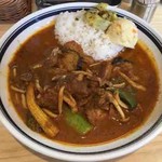カレーライス専門店 ブラザー - チキン野菜カレー（ライス少な目）