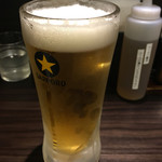 呼び戻しとんこつ 光四郎 - 生ビール