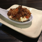 呼び戻しとんこつ 光四郎 - おつまみ玉子