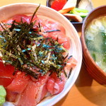 焼酎と手しごと料理の店　まさや - ◆大間産本マグロ・中トロ丼②