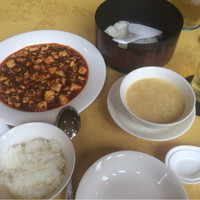 赤坂 四川飯店 - 陳麻婆豆腐ランチ1300円税込