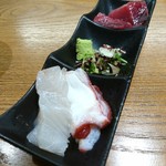 四季料理 海山 - お刺身三種