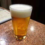 Sumibiyakiniku Yatsugu - 生ビール
