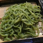 嘉一 - 三色盛りの紫蘇。歯応えが凄くて、香りも良くて、滅茶美味しかったです♪
