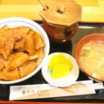 とん田　バラぶた丼（肉大盛）