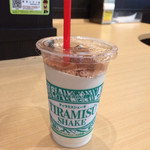 ロッテリア - ティラミスシェーキ120円(半額の日)