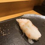 すし屋の根がみ - 牡丹海老