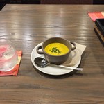 Dear My Body - ランチにつくカボチャの冷製ポタージュ