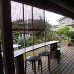 水塚 - 陽気のいい時は外も良いですね