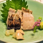 英ちゃん冨久鮓 - 鱧 焼霜