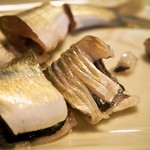 英ちゃん冨久鮓 - 鮎 背ごし