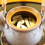 わらび野 - 松茸の土瓶蒸し（2016/10）