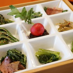 わらび野 - 山菜のお皿（2016/5）