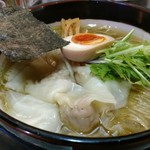 ZUND-BAR - 雲呑ラーメン（塩）。