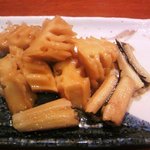 大衆居酒屋　末廣屋 - アナゴと角麩の煮物