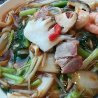過門香 點 有楽町イトシア店 - 海鮮五目あんかけ固焼きそば