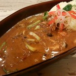 ダンダダ - 「チンゲンサイとキノコの入ったココナッツカレー（エビ入）」