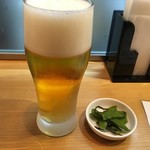 十割蕎麦 千花庵 - ビール