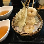 十割蕎麦 千花庵 - 天ぷら