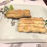 Kappou kabayaki yokohama yasohachi - 白焼き。山葵で頂きます♪ふっくらうまうま～