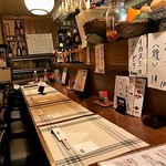 たべ処のみ処 すけぞう - 店内カウンター席