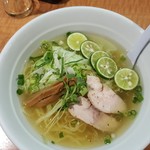 麺肴 今日から - 「冷やしラーメン」（2017年8月31日）